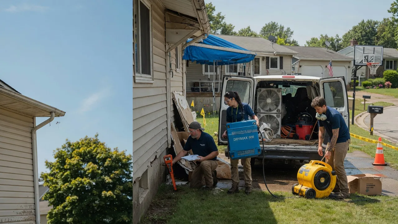 Ceiling Leak Cleanup in Springerton, IL near me
